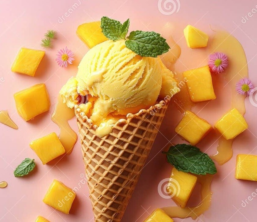 Mango Ice Cream
